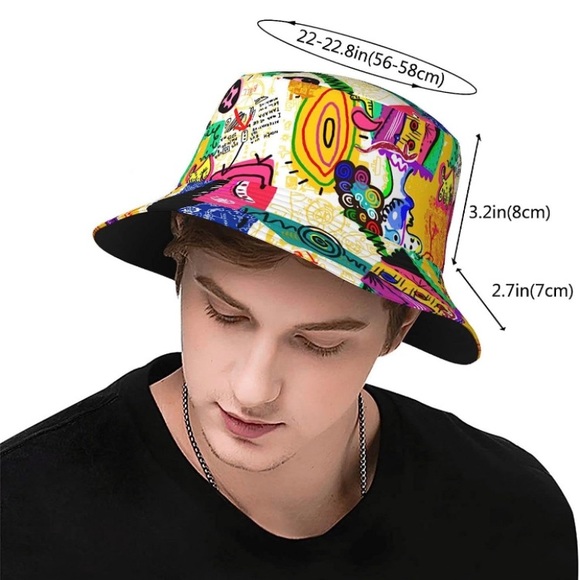 Bucket Hat Fashion Sun Cap Women/Men Unisex - Picture 3 of 6